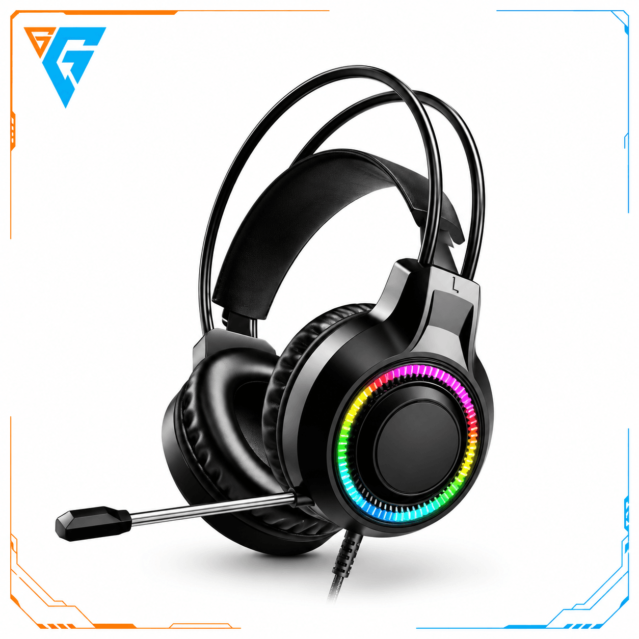 HISDE V6S RGB Gaming Stereo Headphone