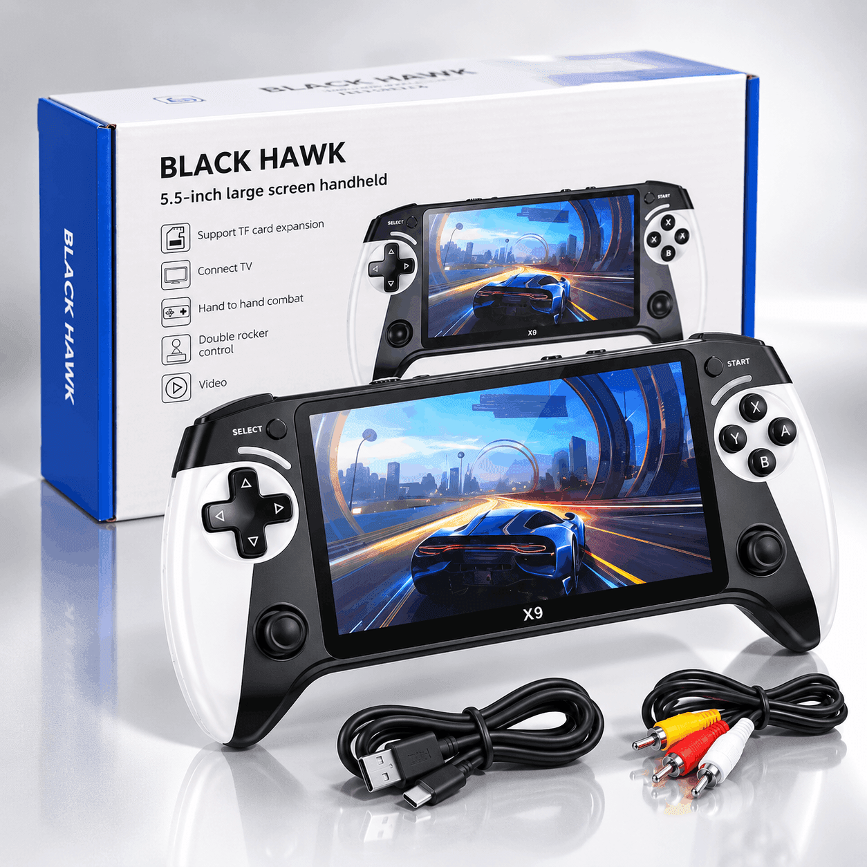 Black Hawk X9 5.5-inch Handheld Game Console