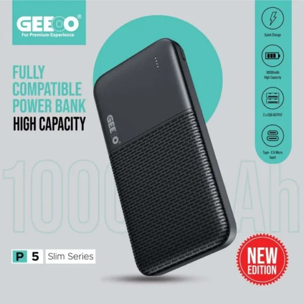 Geeoo 10,000 mah PowerBank - Image 4
