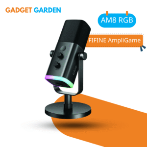 FIFINE AmpliGame AM8 RGB USB/XLR Dynamic Mic With Touch-Mute