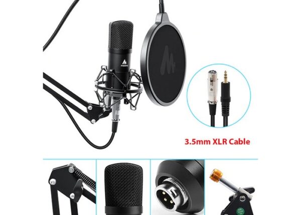 Maono AU-A03 Professional Condenser Studio Microphone Kit - Image 3