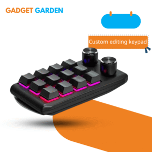 Custom editing + Streaming Customized mechanical keypad ( No Driver Need)