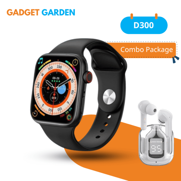 D300 Smart Watch Combo Package