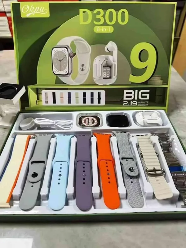 D300 Smart Watch Combo Package - Image 4