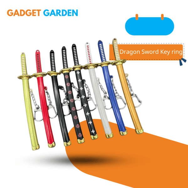 Demon Slayer Dragon Sword Toy Keychain