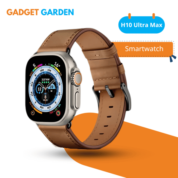 H10 Ultra Max Smartwatch with 4 Watch Straps
