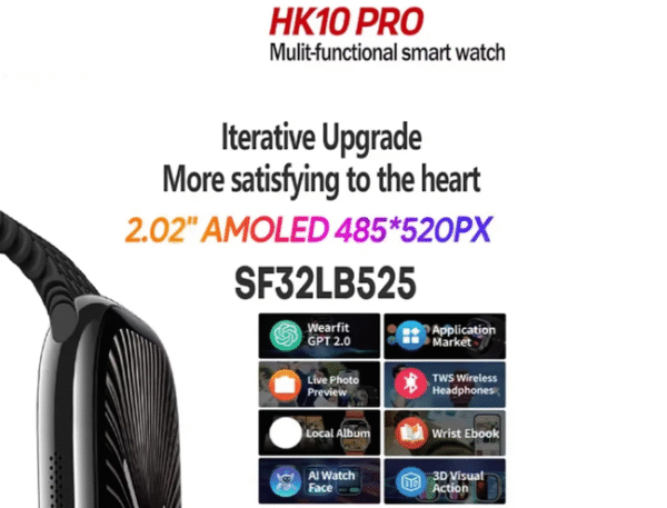 HK10 Pro Smart Watch - Image 3
