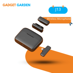 J13 Wireless Lavalier Microphone With Charging Case