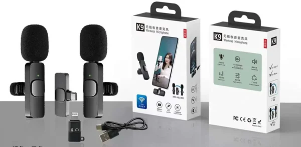 K9 Dual Wireless Microphone - Image 2
