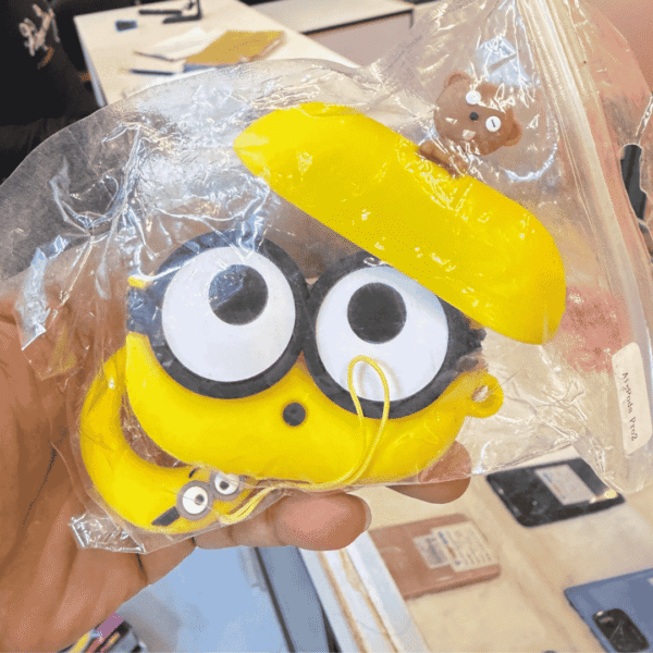 Minion Big Eyes (Only Cover) For Apple Airpods Pro and pro 2nd Gen - Image 2