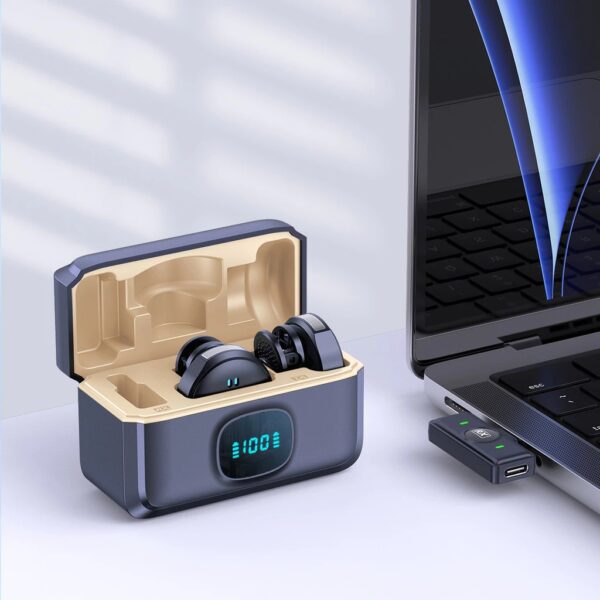 Q8 Wireless Lavalier Microphone Magnetic Recording Live Streaming Noise Cancellation - Image 3