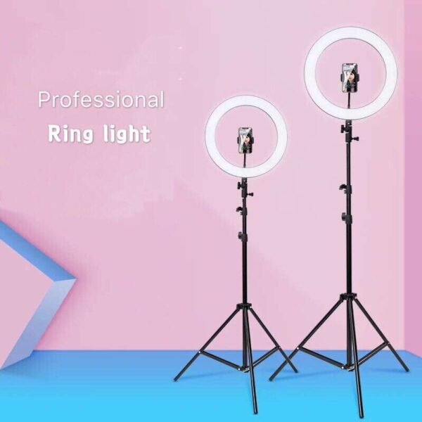 10 inch Ring Light with Table Tripod - Image 2