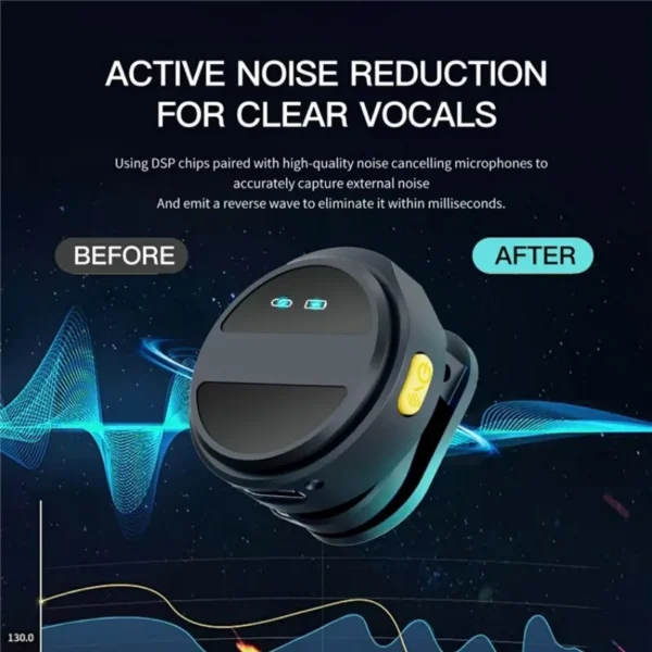 SX21 Smart Noise Reduction Lavalier Wireless Microphone - Image 4