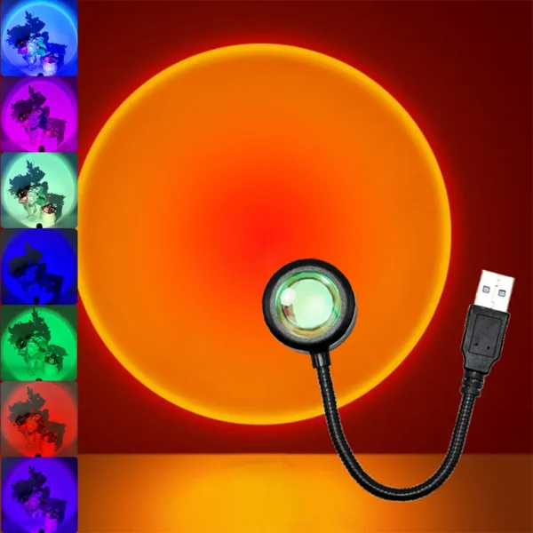 Usb Sunset Lamp - Image 3