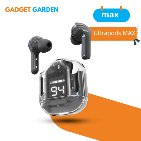 Ultrapods MAX/ PRO TWS Earbud Bluetooth Earbuds with Display