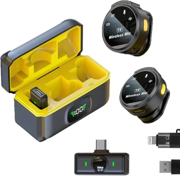 SX21 Wireless Lapel Microphone USB-C/iOS - Image 2