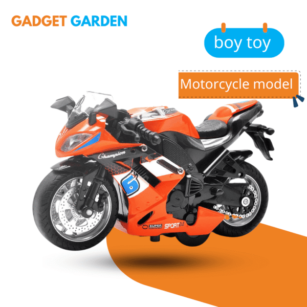 inertial motorcycle special police fire motorcycle boy toy car