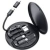 Multifunctional data cable set 60W fast charging 5-in-1 universal mobile phone holder - Image 2