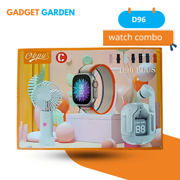 D96 Plus watch combo pack