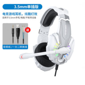 Kotion Each G9000 Plus Gaming Headset with Microphone | 40mm Driver | 3.5mm & USB | PC, Mobile Compatible